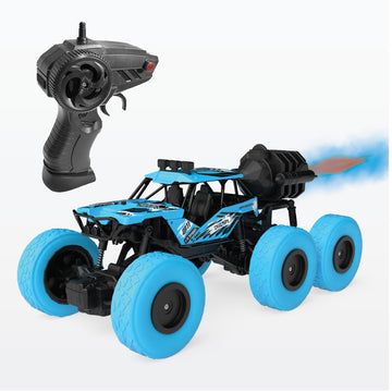 DUZTER - Smoker 6.0 THE OFF ROADER - RC Car with Cool Water Smoke Features - Blue