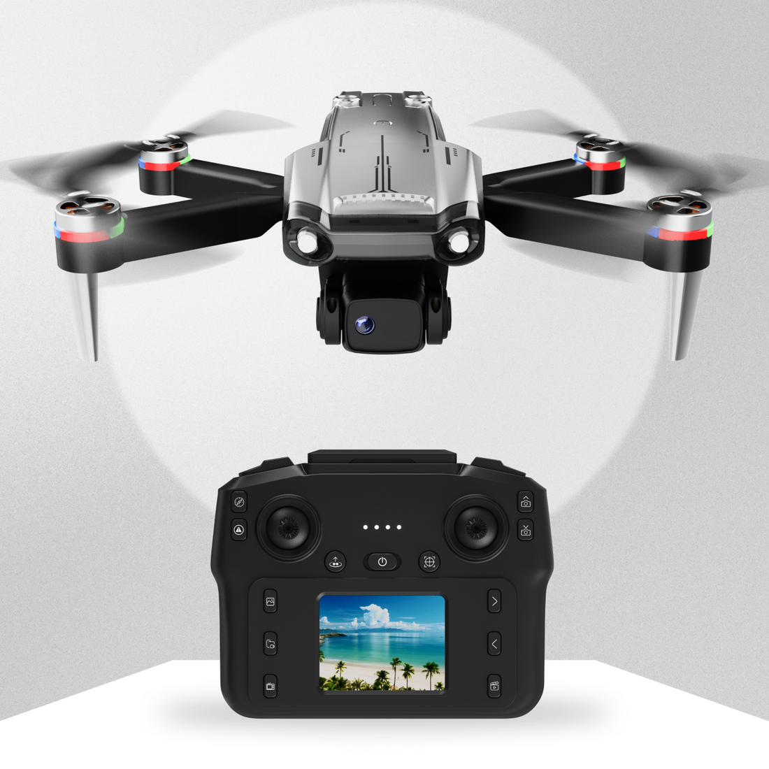 MAVRICK HD Camera Drone with Brushless Motors Screen Remote Dual Batteries