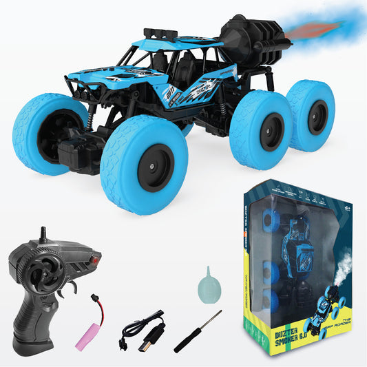 DUZTER - Smoker 6.0 THE OFF ROADER - RC Car with Cool Water Smoke Features - Blue