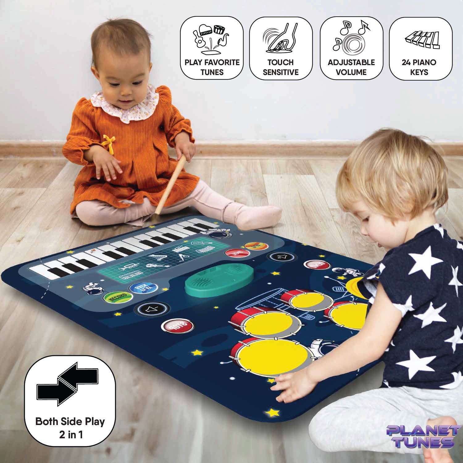 PLANETTUNES India's First Space-themed Musical Playmat for Kids 3 ...