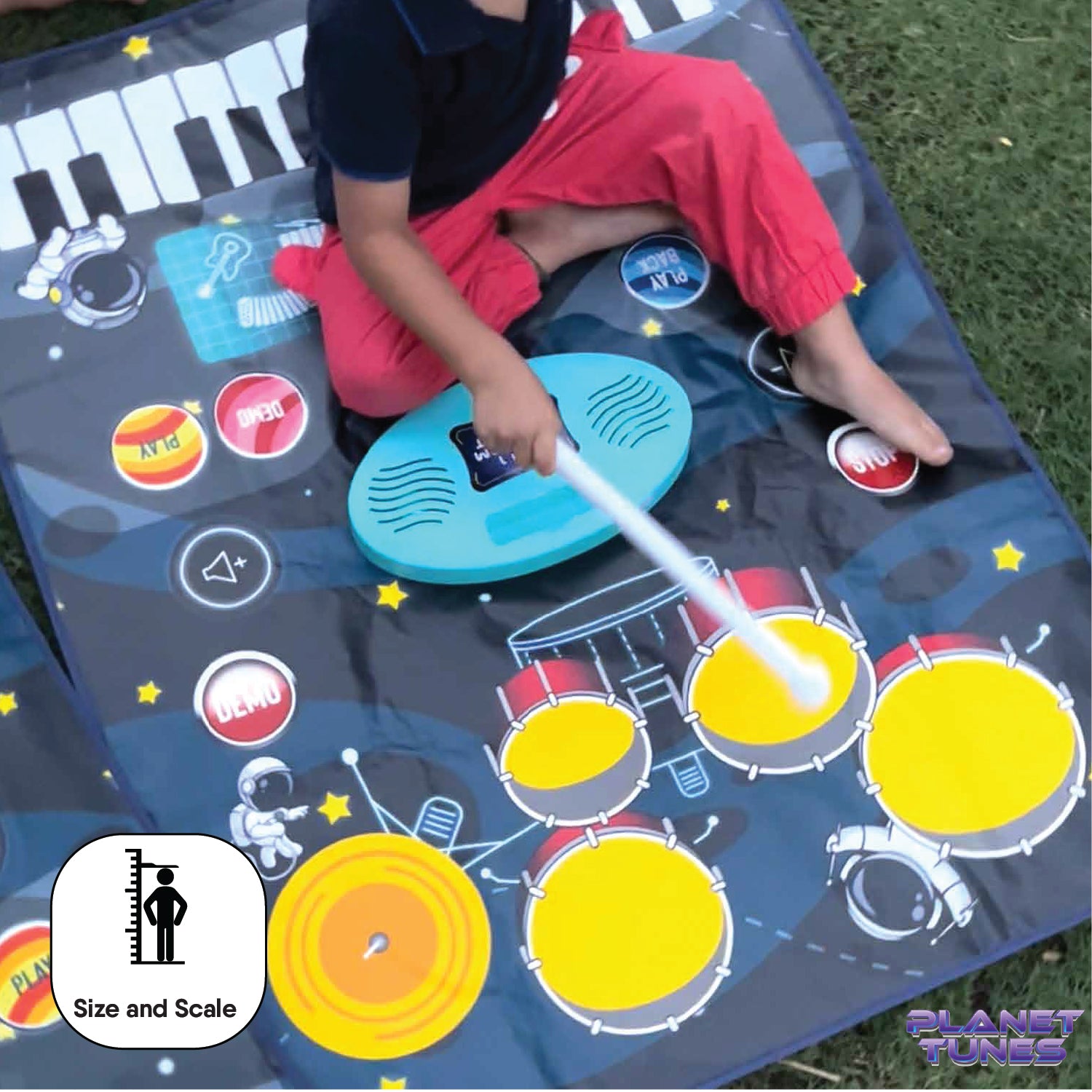 PLANETTUNES India's First Space-themed Musical Playmat for Kids 3 Year