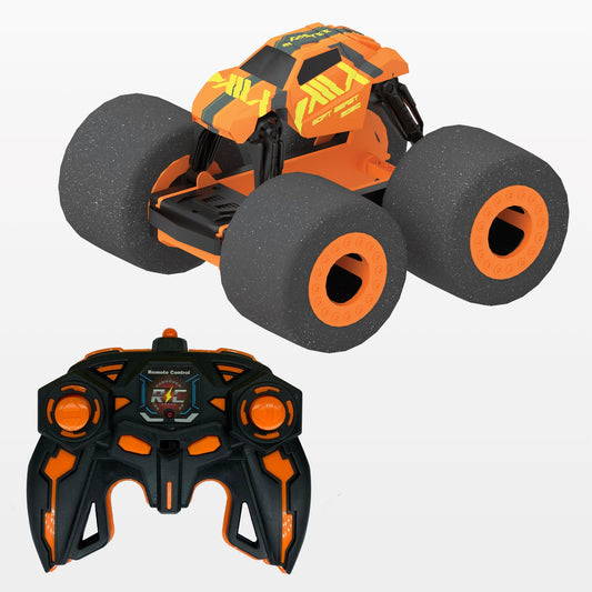 SOFT BEAST | Super Soft Stunt Shot Indoor Remote Control Car with Soft Wheels | Durable Design Damage-Free Fun! Toys for Kids